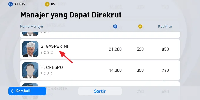 Screenshot 20220130 164007 Cara Mengganti Manajer di PES Mobile 2021 dengan Mudah 4 Screenshot 20220130 164007