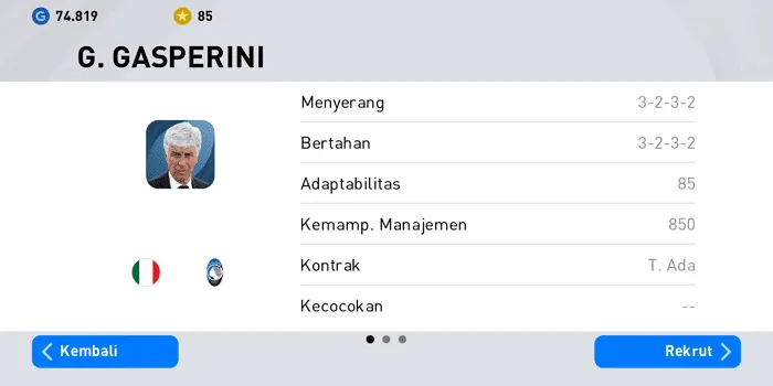 Screenshot 20220130 164020 Cara Mengganti Manajer di PES Mobile 2021 dengan Mudah 5 Screenshot 20220130 164020
