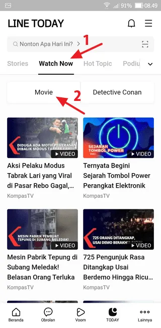 Cara Melihat Jadwal Film di Bioskop Menggunakan LINE 4 Screenshot 20220131 084913 Cara Melihat Jadwal Film di Bioskop Menggunakan LINE 2 Screenshot 20220131 084913