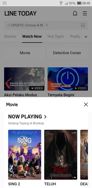 Cara Melihat Jadwal Film di Bioskop Menggunakan LINE 5 Screenshot 20220131 084944 Cara Melihat Jadwal Film di Bioskop Menggunakan LINE 3 Screenshot 20220131 084944
