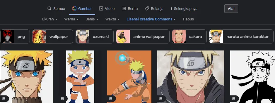 hasil naruto cc Cara Mencari Gambar di Google Gratis dan Bebas Hak Cipta 3 hasil naruto cc