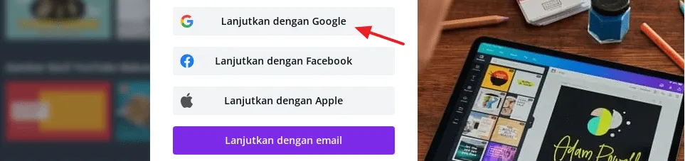 lanjutkan dengan google Cara Membuat Thumbnail YouTube Tanpa Bantuan Aplikasi 22 lanjutkan dengan google