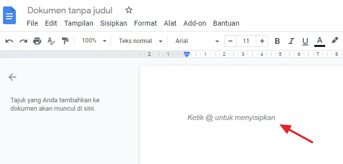 Cara Melihat Jumlah Kata di Google Docs via Web dan Aplikasi 5 mulai menulis Cara Melihat Jumlah Kata di Google Docs via Web dan Aplikasi 3 mulai menulis