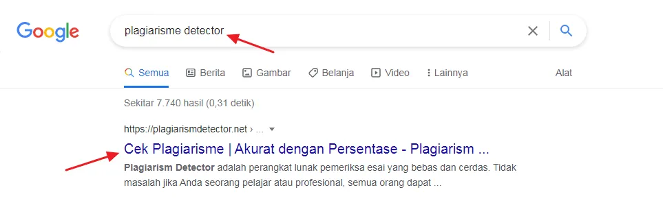 Cara Mengecek Plagiarisme Artikel di Internet Secara Akurat 18 plagiarisme detector Cara Mengecek Plagiarisme Artikel di Internet Secara Akurat 16 plagiarisme detector