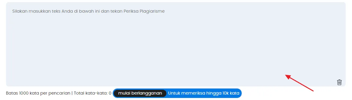 Cara Mengecek Plagiarisme Artikel di Internet Secara Akurat 4 tempelkan teks duplichecker Cara Mengecek Plagiarisme Artikel di Internet Secara Akurat 2 tempelkan teks duplichecker