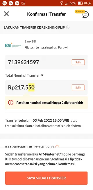 Cara Isi Saldo ShopeePay Tanpa Biaya Admin dengan Flip 11 Screenshot 20220202 180606 Cara Isi Saldo ShopeePay Tanpa Biaya Admin dengan Flip 9 Screenshot 20220202 180606