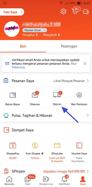 Cara Mendapatkan Koin Shopee Setelah Selesai Berbelanja 4 Screenshot 20220205 195333 Cara Mendapatkan Koin Shopee Setelah Selesai Berbelanja 2 Screenshot 20220205 195333