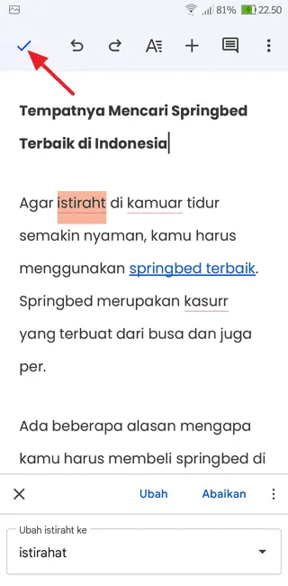 Cara Cek Typo Tulisan di Google Docs Web & Aplikasi 14 Screenshot 20220209 225102 Cara Cek Typo Tulisan di Google Docs Web & Aplikasi 12 Screenshot 20220209 225102