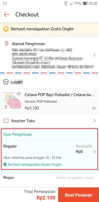 Screenshot 20220213 151808 Cara Menggunakan Voucher Shopee Agar Dapat Gratis Ongkir 7 Screenshot 20220213 151808