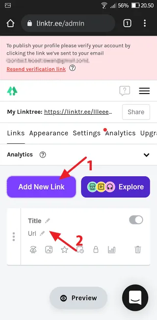 Cara Membuat Linktree untuk Banyak Tautan dengan Mudah 9 Screenshot 20220214 2050477 Cara Membuat Linktree untuk Banyak Tautan dengan Mudah 7 Screenshot 20220214 2050477