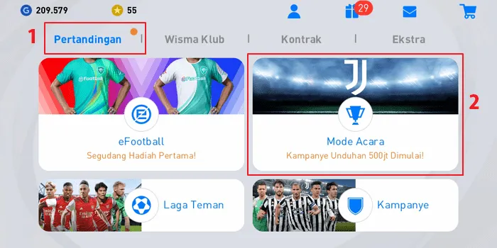 Screenshot 20220225 082019 Cara Meningkatkan Level Pemain di PES Mobile 2021 4 Screenshot 20220225 082019