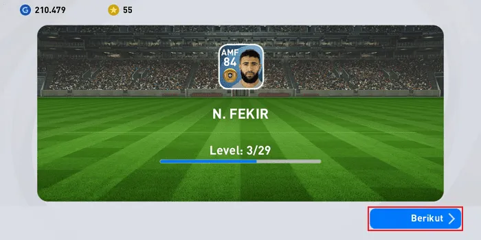 Screenshot 20220225 091125 Cara Meningkatkan Level Pemain di PES Mobile 2021 15 Screenshot 20220225 091125