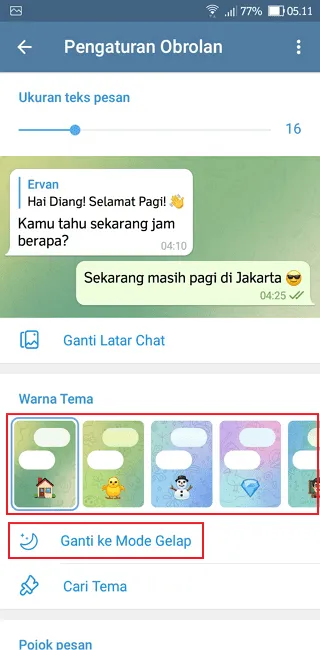 Cara Mengganti Tema Telegram Agar Tidak Membosankan 6 Screenshot 20220227 051114 Cara Mengganti Tema Telegram Agar Tidak Membosankan 4 Screenshot 20220227 051114