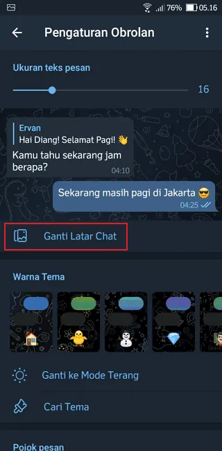 Cara Mengganti Tema Telegram Agar Tidak Membosankan 7 Screenshot 20220227 051650 Cara Mengganti Tema Telegram Agar Tidak Membosankan 5 Screenshot 20220227 051650