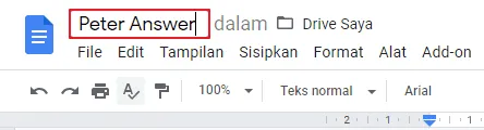 dokumen tanpa judul Cara Membuat Dokumen Baru di Google Docs Web & Aplikasi 5 dokumen tanpa judul