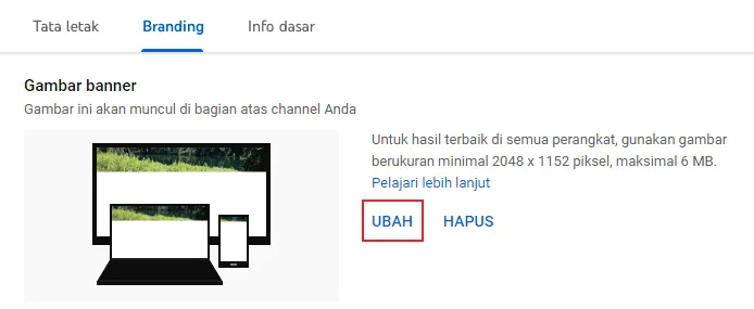 Cara Ganti Header YouTube Melalui Web dan Aplikasi 5 gambar banner Cara Ganti Header YouTube Melalui Web dan Aplikasi 3 gambar banner