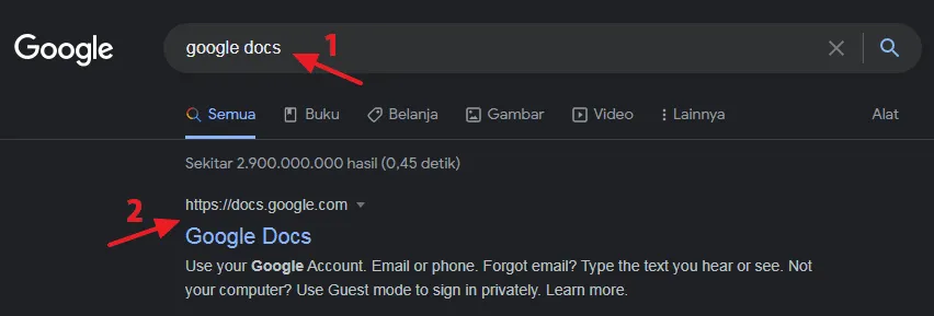 google docs pc Cara Membuat Google Docs Agar Bisa Diakses Semua Orang 1 google docs pc