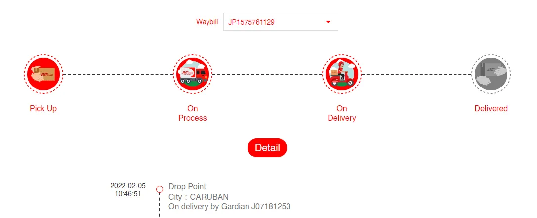 laporan situs jt Cara Cek Resi Paket J&T Express Lewat Situs dan Aplikasi 4 laporan situs jt