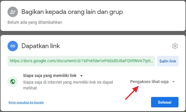 pengakses lihat saja Cara Membuat Google Docs Agar Bisa Diakses Semua Orang 6 pengakses lihat saja