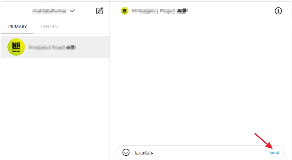 Cara Menggunakan DM Instagram di Browser PC/Laptop 8 pesan bismillah Cara Menggunakan DM Instagram di Browser PC/Laptop 6 pesan bismillah