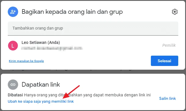 ubah link Cara Membuat Google Docs Agar Bisa Diakses Semua Orang 5 ubah link