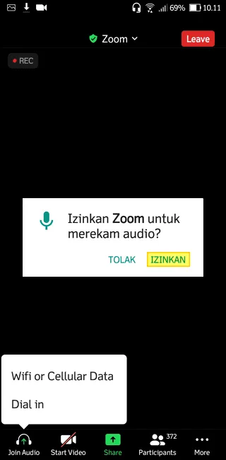 Screenshot 20220327 101120 Cara Menggunakan Aplikasi Zoom di HP untuk Pemula 8 Screenshot 20220327 101120