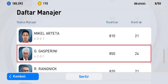 Screenshot 20220328 084833 Cara Membuat Skuad Baru di PES Mobile 2021 dengan Mudah 6 Screenshot 20220328 084833