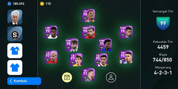 Screenshot 20220328 085235 Cara Membuat Skuad Baru di PES Mobile 2021 dengan Mudah 13 Screenshot 20220328 085235