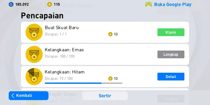 Screenshot 20220328 085401 Cara Membuat Skuad Baru di PES Mobile 2021 dengan Mudah 15 Screenshot 20220328 085401