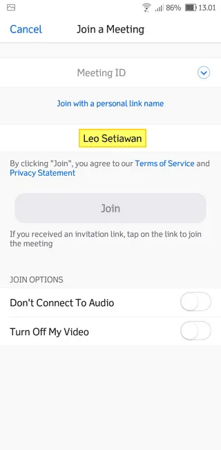 Screenshot 20220331 130149 2 Cara Ganti Nama di Aplikasi Zoom HP dengan Mudah 2 Screenshot 20220331 130149