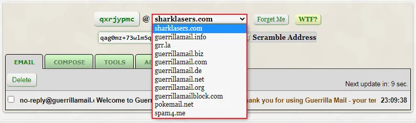 Cara Membuat Email Palsu Agar Terhindar dari Spam 4 ganti domain Cara Membuat Email Palsu Agar Terhindar dari Spam 2 ganti domain