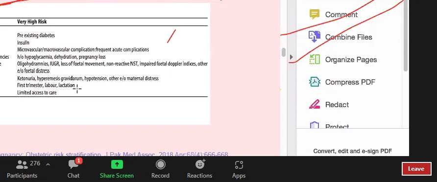 klik leave Cara Log Out Zoom PC atau Laptop Ketika Rapat Berlangsung 1 klik leave