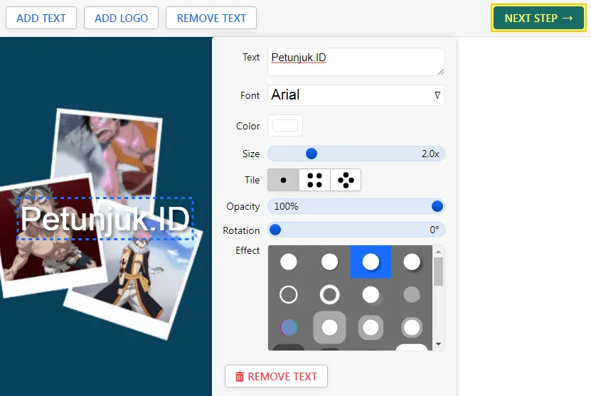 4 Cara Membuat Watermark pada Foto Tanpa Bantuan Aplikasi 12 next step 4 Cara Membuat Watermark pada Foto Tanpa Bantuan Aplikasi 10 next step