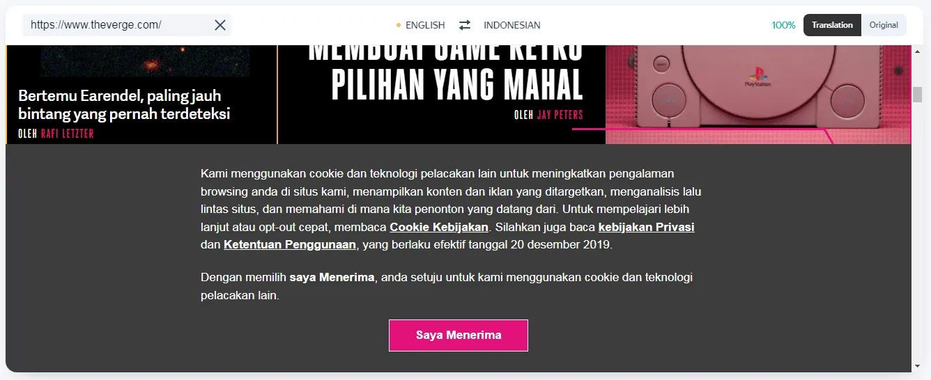 saya menerima 2 Cara Translate Web Asing ke Bahasa Indonesia dengan Mudah 9 saya menerima