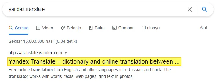 yandex translate 2 Cara Translate Web Asing ke Bahasa Indonesia dengan Mudah 5 yandex translate