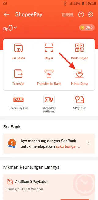 BScreenshot 20220412 081905 Cara Menggunakan Fitur Minta Dana ShopeePay dengan Mudah 2 BScreenshot 20220412 081905