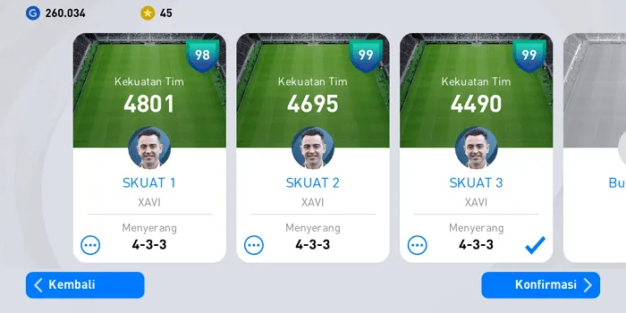 Screenshot 20220413 070442 Cara Kosongkan Skuad PES Mobile 2021 Secara Keseluruhan 6 Screenshot 20220413 070442