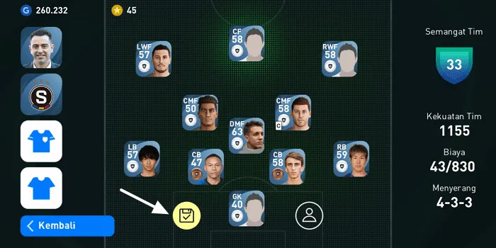 Screenshot 20220413 1305211 Cara Kosongkan Skuad PES Mobile 2021 Secara Keseluruhan 12 Screenshot 20220413 1305211