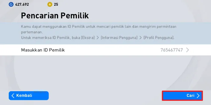 Screenshot 20220423 143119 Cara Kirim Permintaan Pertemanan di PES Mobile 2021 4 Screenshot 20220423 143119