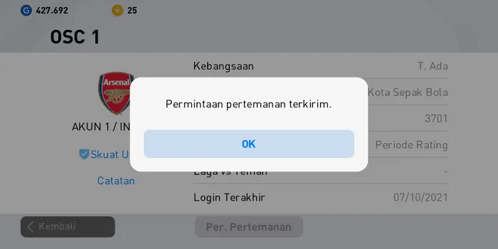 Screenshot 20220423 143423 Cara Kirim Permintaan Pertemanan di PES Mobile 2021 8 Screenshot 20220423 143423
