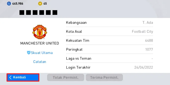 Screenshot 20220425 161454 Cara Menerima Permintaan Pertemanan di PES Mobile 2021 7 Screenshot 20220425 161454
