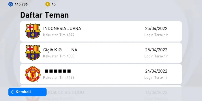 Screenshot 20220425 161517 Cara Menerima Permintaan Pertemanan di PES Mobile 2021 9 Screenshot 20220425 161517