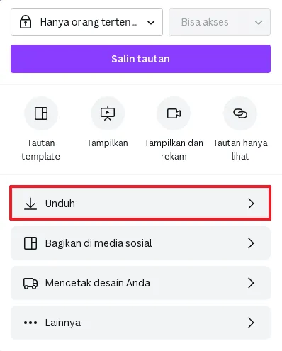 klik unduh Cara Membuat Kartu Ucapan Hari Raya Idul Fitri di Canva Web 10 klik unduh