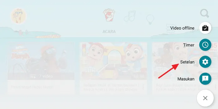 Cara Menonaktifkan Penelusuran Aplikasi YouTube Kids 5 Screenshot 20220513 095934 Cara Menonaktifkan Penelusuran Aplikasi YouTube Kids 3 Screenshot 20220513 095934