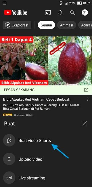 Screenshot 20220519 100717 Cara Membuat Video Pendek YouTube Shorts di HP 2 Screenshot 20220519 100717