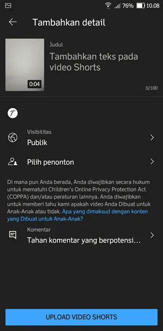 Screenshot 20220519 100833 Cara Membuat Video Pendek YouTube Shorts di HP 7 Screenshot 20220519 100833