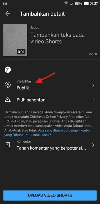 Cara Menjadwalkan Video Shorts di Aplikasi YouTube 3 Screenshot 20220525 073722 Cara Menjadwalkan Video Shorts di Aplikasi YouTube 1 Screenshot 20220525 073722