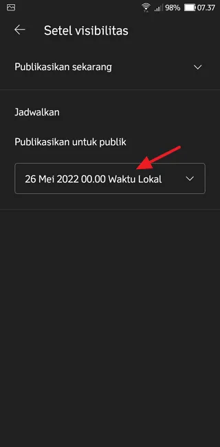 Cara Menjadwalkan Video Shorts di Aplikasi YouTube 5 Screenshot 20220525 073751 Cara Menjadwalkan Video Shorts di Aplikasi YouTube 3 Screenshot 20220525 073751