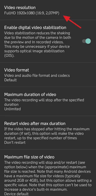 Cara Setting Video Open Camera Agar Hasil Memuaskan 5 Screenshot 20220525 082854 Cara Setting Video Open Camera Agar Hasil Memuaskan 3 Screenshot 20220525 082854