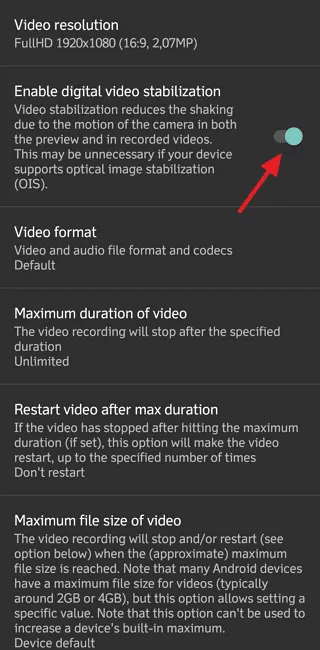 Cara Setting Video Open Camera Agar Hasil Memuaskan 9 Screenshot 20220525 082944 Cara Setting Video Open Camera Agar Hasil Memuaskan 7 Screenshot 20220525 082944